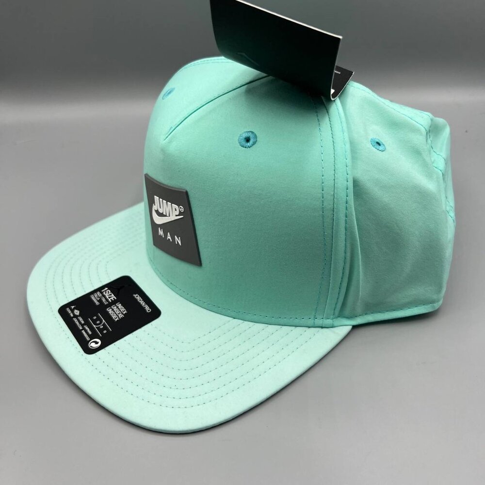 Air Jordan Pro‎ Hat Men Blue Jumpman Snap Back Cap New - Picture 2 of 8